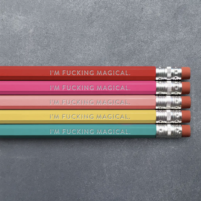Fucking Magical Rainbow Pencil Pack - 5-Pack