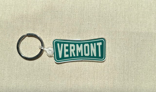 Keychain Vermont Roadside Retro
