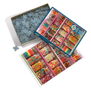 Candy Shelf 500 Piece Puzzle