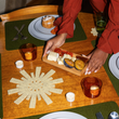 Load image into Gallery viewer, Merino Felt Starburst Trivet - Champagne