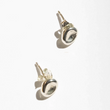 Load image into Gallery viewer, Puddle Stud Earrings - Sterling Silver