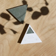 Load image into Gallery viewer, Traingle Soap - Black Lava Salt + Eucalyptus