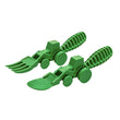 Load image into Gallery viewer, Kid's Tractor Utensils Set of 2 - Green