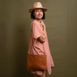 Load image into Gallery viewer, Crossbody Leather Bag with Detachable Strap