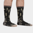 Load image into Gallery viewer, Men's Merino Wool ABC Boot Socks - Black
