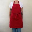 Load image into Gallery viewer, Farm Apron in Firebrick Red