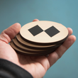 Load image into Gallery viewer, Ski Trail Sign Coasters