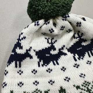 Custom Moriarty Pom Hat - Naughty Deer