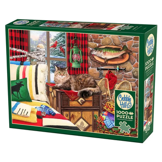 Lodge Cat Puzzle-1000 Piece