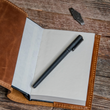 Load image into Gallery viewer, Handmade Medium Leather Journal - Bourbon