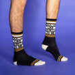 Load image into Gallery viewer, Sounds Like Bullshit To Me Gym Sock