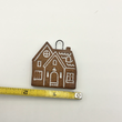 Load image into Gallery viewer, Handmade Ceramic Gingerbread Christmas Ornament - Set of 2