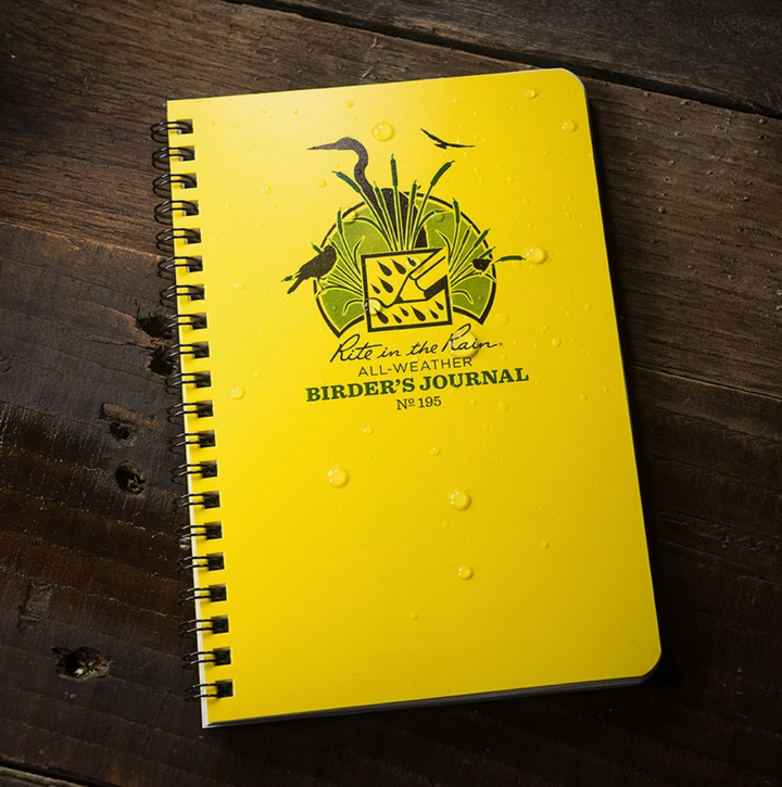 Waterproof Birder's Journal