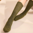 Load image into Gallery viewer, Chunky Cable Wool Cashmere Socks - Olive