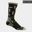 Load image into Gallery viewer, Men's Merino Wool ABC Boot Socks - Black