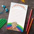 Load image into Gallery viewer, Cowgirl Rainbow Dolly Parton Notepad