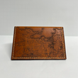 Load image into Gallery viewer, Lake Champlain Ecthed Leather Wallet