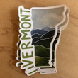Load image into Gallery viewer, Vermont Mountains Sticker