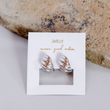 Load image into Gallery viewer, Golden Hoop Twisted Earrings