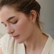 Load image into Gallery viewer, Small Stud Earrings Brass - EA-TS-82