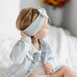 Load image into Gallery viewer, Baby Bow Headband - Mint Chip