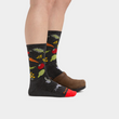 Load image into Gallery viewer, Darn Tough Women's Farmers Market Crew Socks - Charcoal