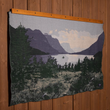 Load image into Gallery viewer, Faribault Glacier National Park Wool Throw - Tan 48x72
