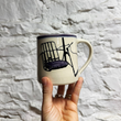 Load image into Gallery viewer, Vermont-Made Kayak Single Chair with Color Cushion Mug