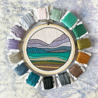 DIY Embroidery Kit 5" - Landscape No. 1