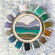 Load image into Gallery viewer, DIY Embroidery Kit 5" - Landscape No. 1