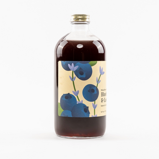 Blueberry and Lavender Cocktail Mixer - 16oz