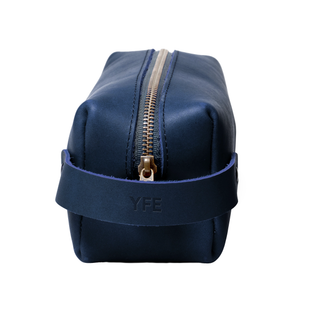 Full Grain Leather Dopp Kit