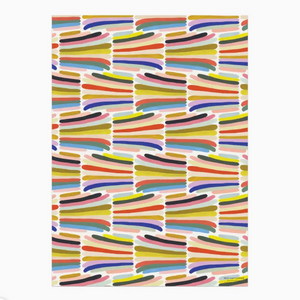 Rainbow Stripes Wrapping Paper - Pickup Only