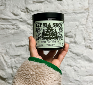 Let It Snow Holiday Candle