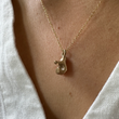 Load image into Gallery viewer, Heart Hand Bronze Necklace