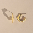 Load image into Gallery viewer, Olas Earrings Gold Vermeil
