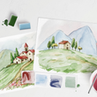 Load image into Gallery viewer, Italian Fields Watercolor Painting Kit