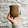 Load image into Gallery viewer, LAURA WHITE X COMMON DEER SMALL Vermont PITCHER - Bare Clay