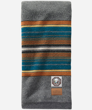 Pendleton Olympic National Park Bed Blanket - Twin Grey