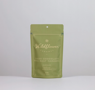 Wildflower Caramel Bag - Dark Chocolate Sea Salt