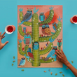 Load image into Gallery viewer, Saguaro Owls 1000 Piece Puzzle