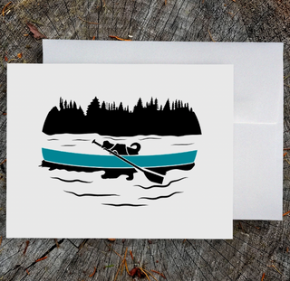 canoeing pup card - SJ2