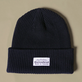 Cotton Knit Toque - Black