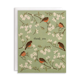 Early Bird Thank You Card