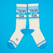 Load image into Gallery viewer, Teacher of the Year Gym Sock