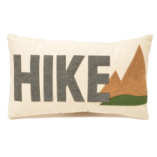 Lumbar Hike With Summer Mountains Pillow