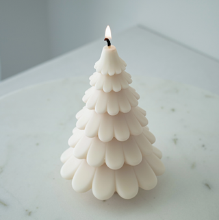 Festive Pine Tree Candle