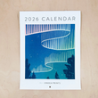 Load image into Gallery viewer, 2026 Block Print Wall Calendar