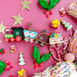 Load image into Gallery viewer, KidDough Playdough Play Kit - Christmas Train