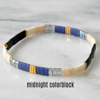 Stackable Stretch Tile Bracelet